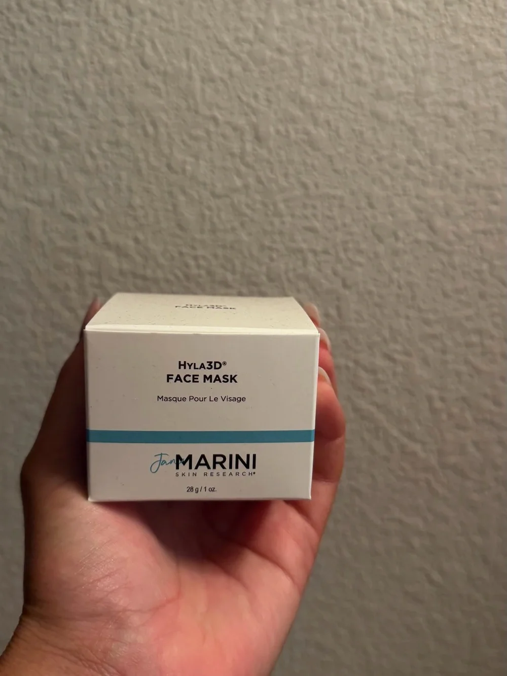 Jan Marini Hyla3D Face Mask — White with Blue Accent